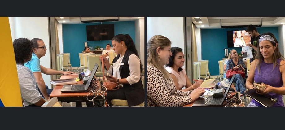 La comunidad colombiana asistió a realizar sus trámites en el Consulado Móvil realizado en Mérida - Yucatán