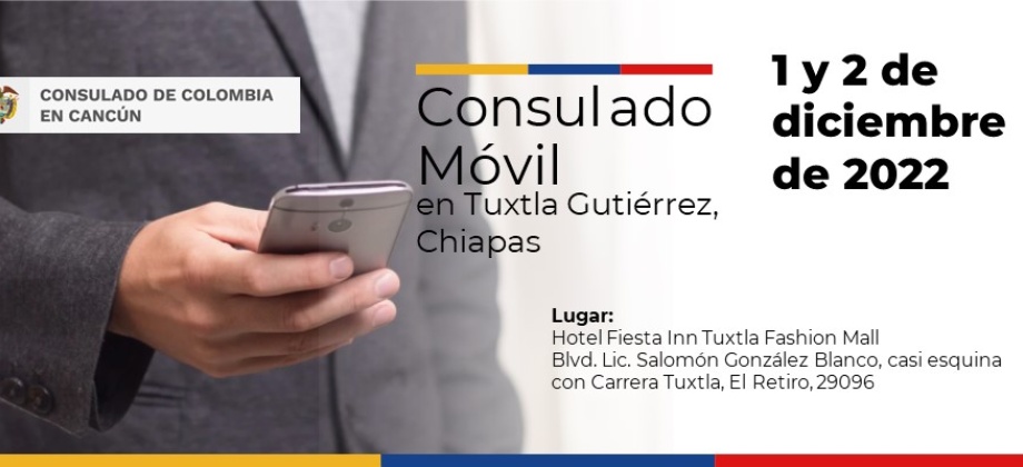 Consulado Móvil en Tuxtla Gutiérrez, Chiapas