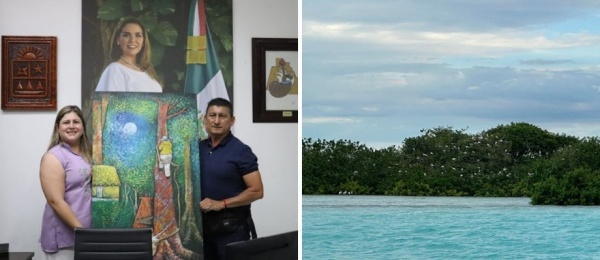 La Cónsul General en Cancún visitó el Sur del Estado de Quintana Roo 