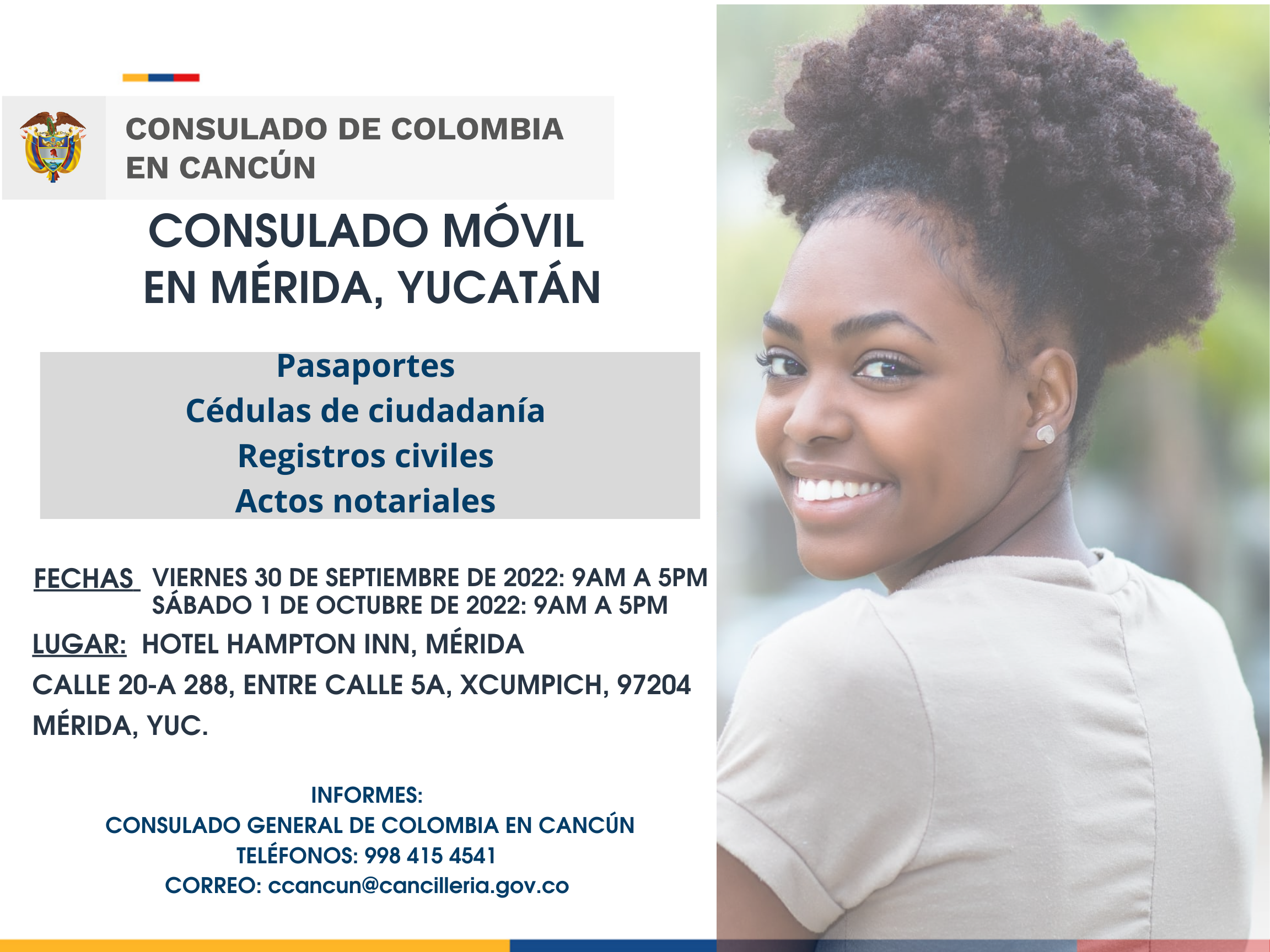 Consulado Móvil en Mérida - Yucatán