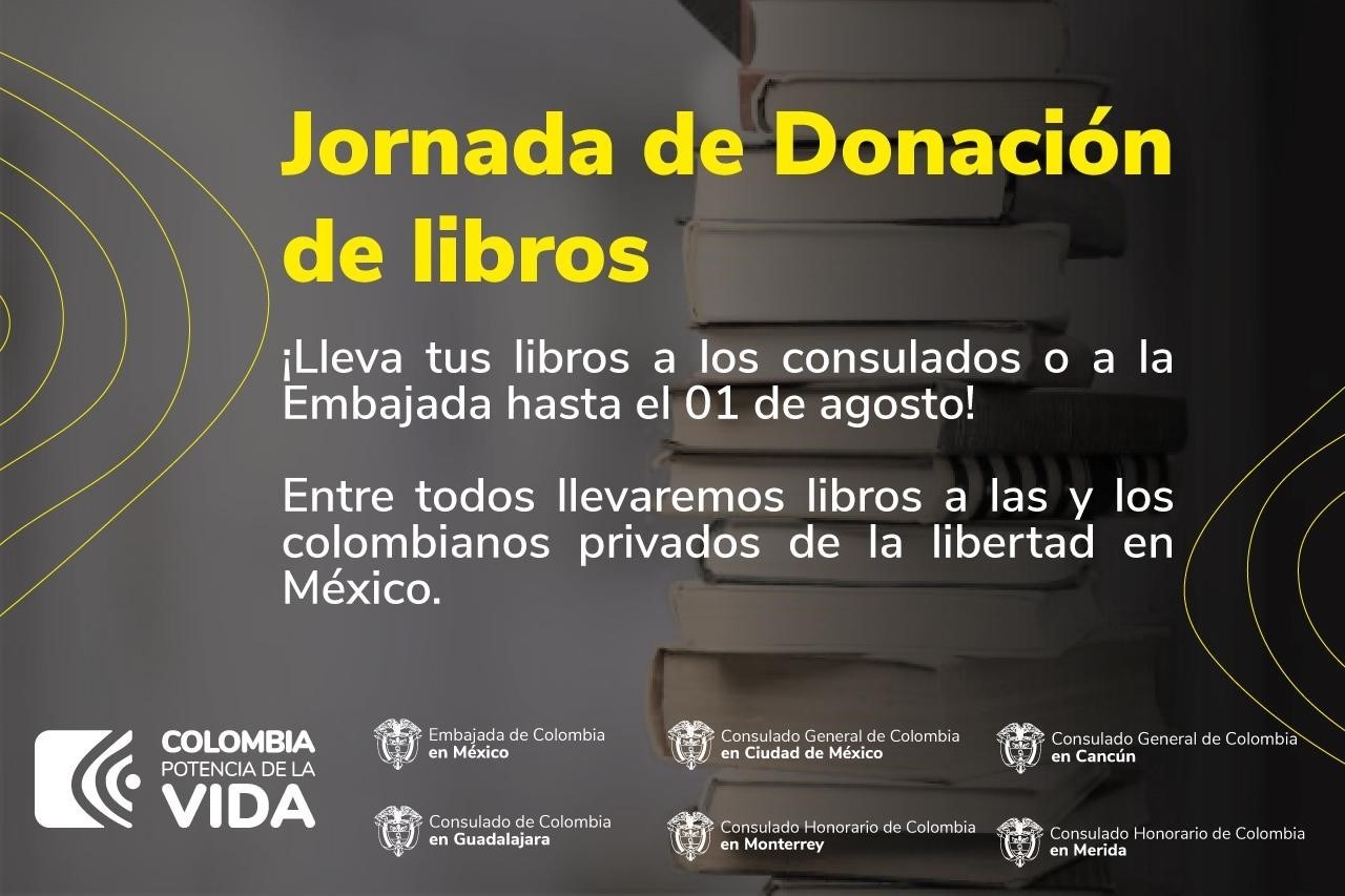 Donación libros