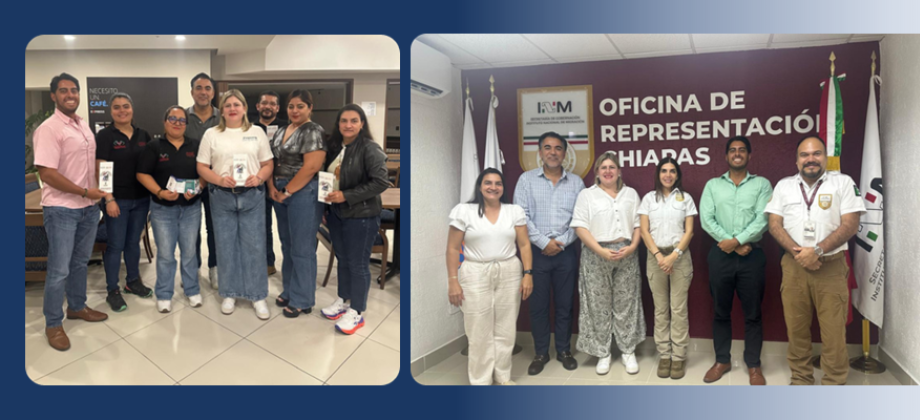 Cónsul General de Colombia en Cancún visitó en el mes de octubre la ciudad fronteriza de Tapachula, Chiapas 