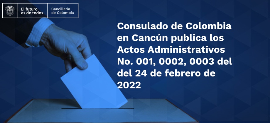 Conozca la designación de jurados de votación para las elecciones de Congreso de la República, en  Cancún, Mérida y Villahermosa