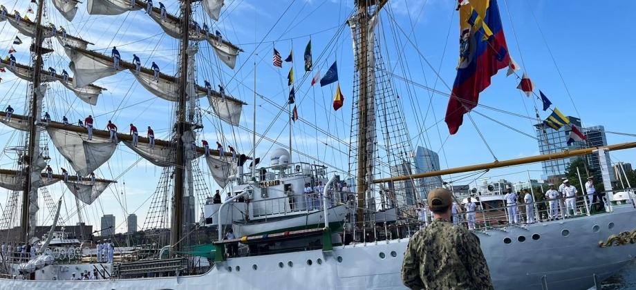 Consulado de Colombia invita a los connacionales a la recepción que se ofrecerá con ocasión de la visita del Buque Gloria a Cozumel