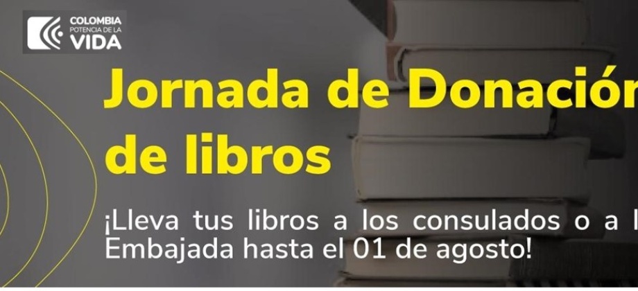 Lleva tus libros para donar a los connacionales privados de libertad en México