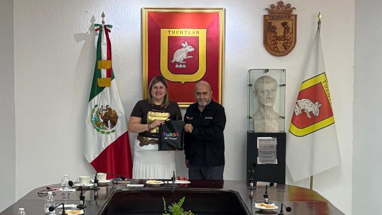 Cónsul General de Colombia en Cancún fortalece lazos de cooperación con Tuxtla Gutiérrez