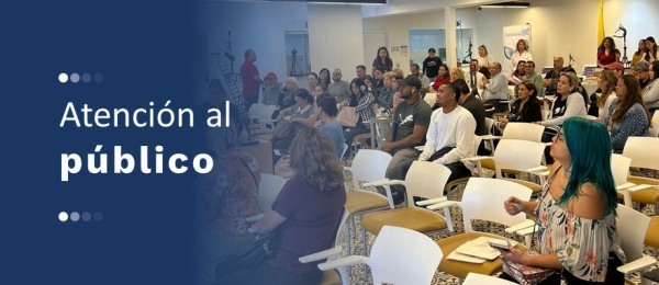 Atención al público en el Consulado de Colombia en Cancún